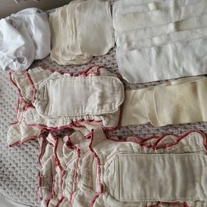 Green mountain Diapers cloth diaper lot medium cloth eez Organic